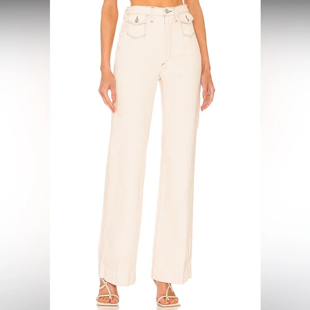 Re/done 70s Pocket Wide Leg Jeans - Picture 12 of 12